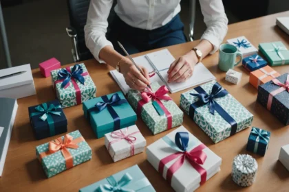 Comment organiser vos cadeaux d'affaires : astuces pour un impact mémorable