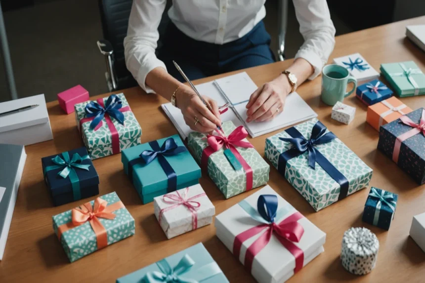 Comment organiser vos cadeaux d'affaires : astuces pour un impact mémorable