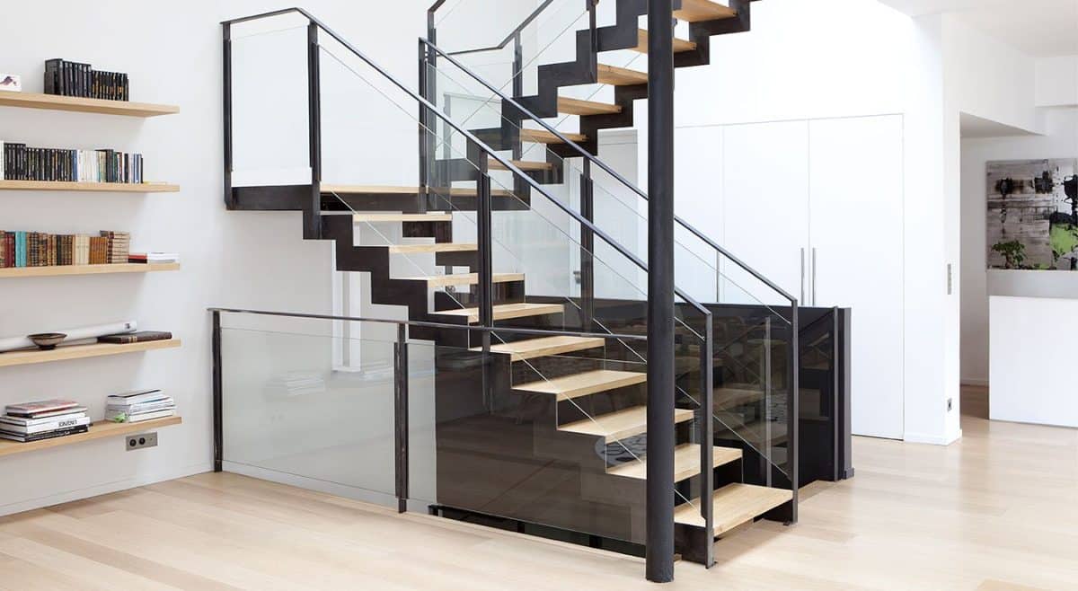 Les différents styles d'escaliers métal et bois