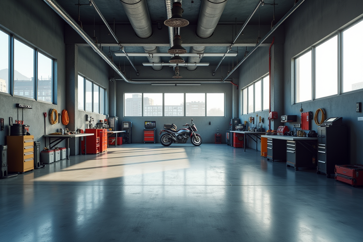 revêtement garage