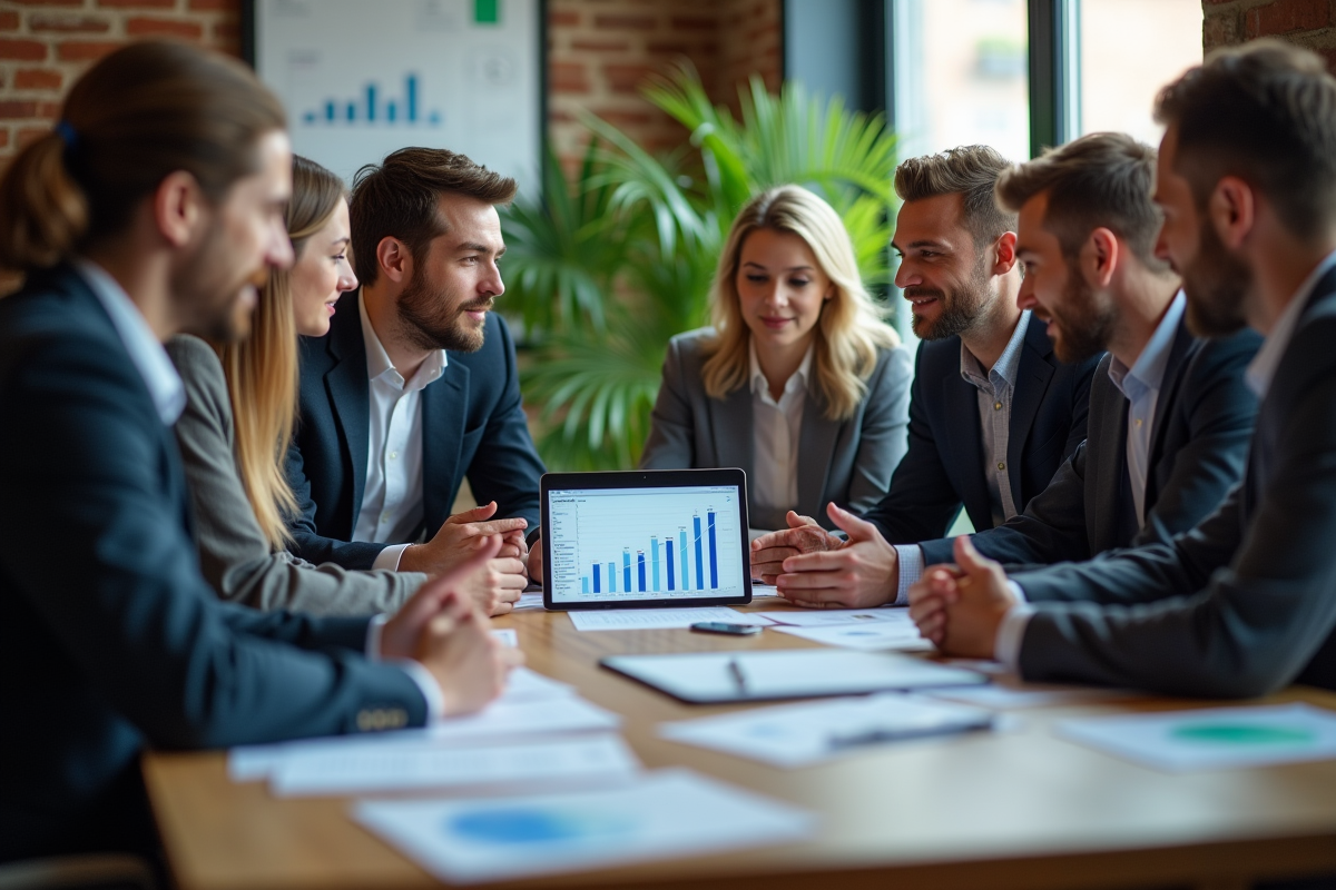 Groupe diversifié en réunion stratégie d investissement