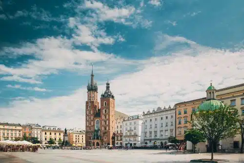 Cracovie, une des plus belles villes de la Pologne