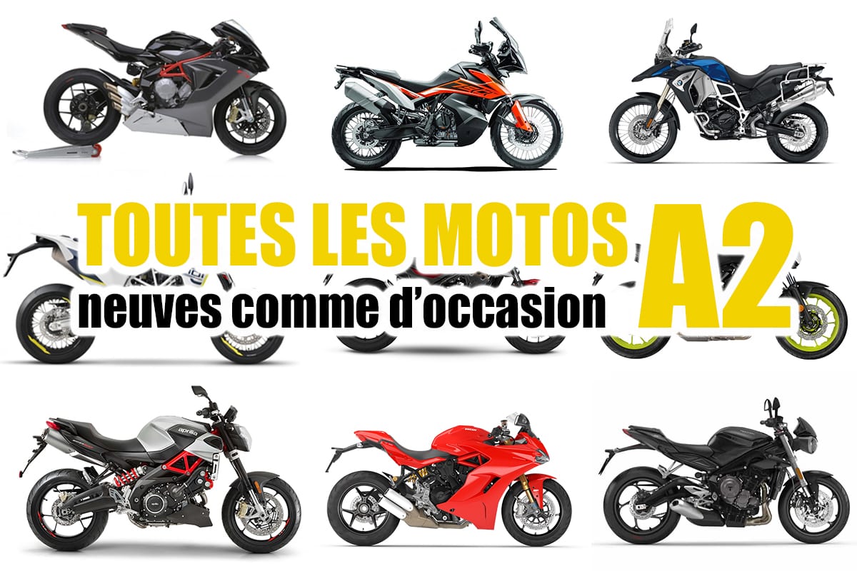 Quelle moto Peut-on conduire avec un permis A2 ?